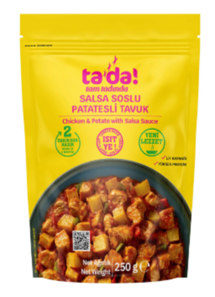 TADA PATATESLİ SALSA SOSLU TAVUK 250 GR
